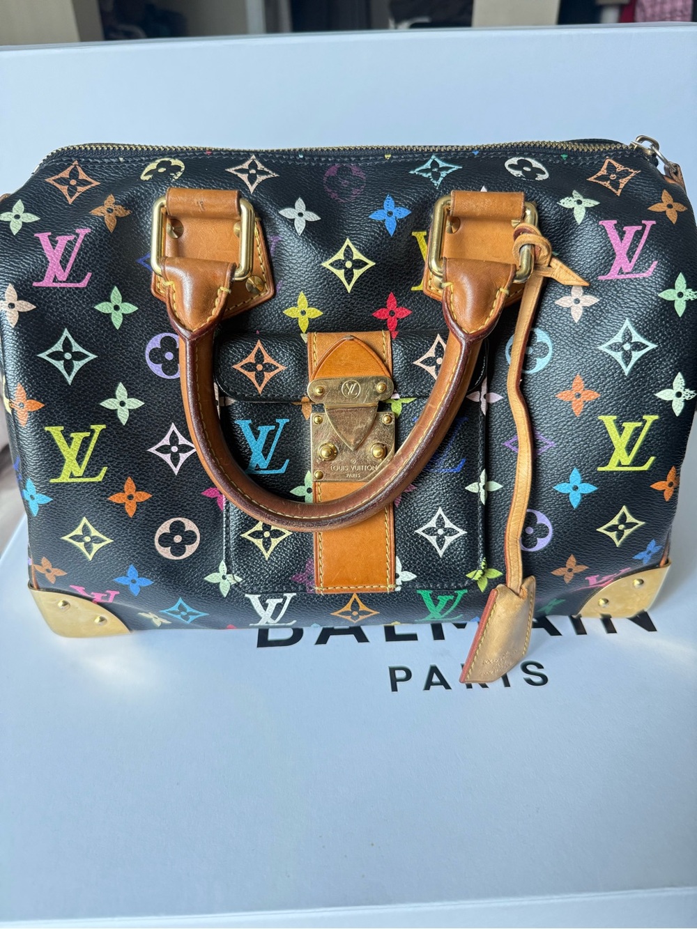 Louis Vuitton Multicolor Speedy 30